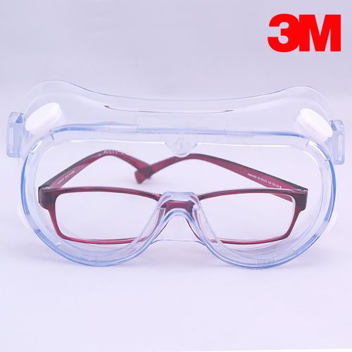 3m1621af防护眼镜防沙防尘防冲击护目镜 劳保眼镜